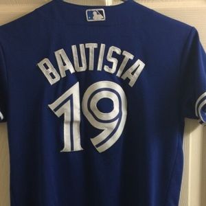Kids Medium Blues Jays Authentic Jersey!